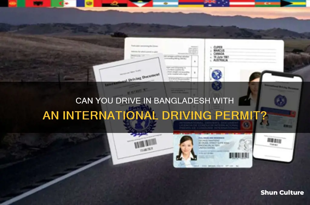 does bangladesh accept international driving permit