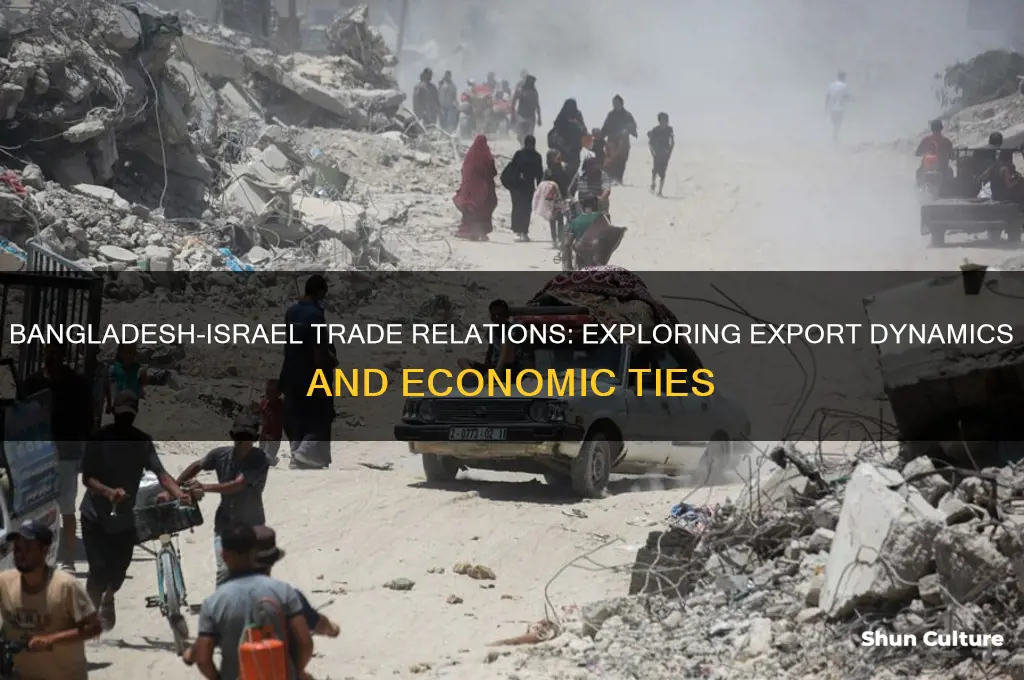 does bangladesh export to israel