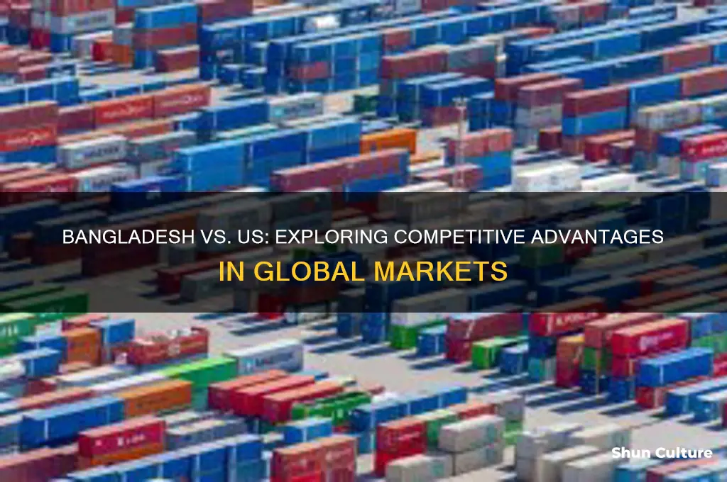 does bangladesh have a competitive advantage to the us