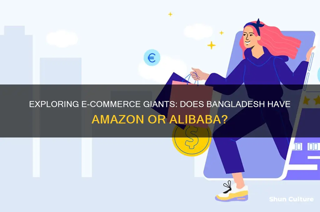does bangladesh have amazon or alibaba