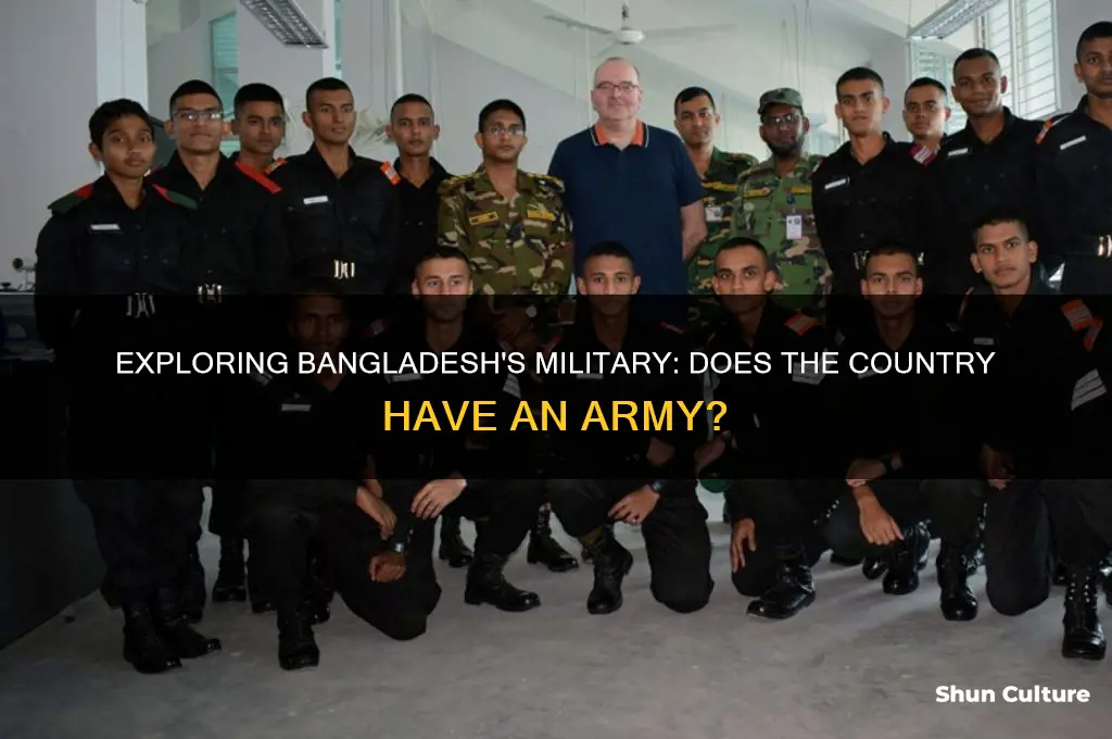 does bangladesh have an army