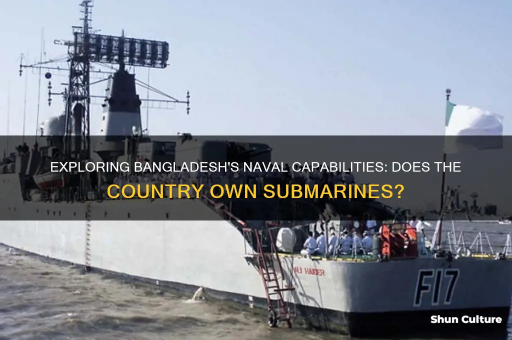 does bangladesh have any submarine