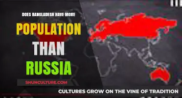 Bangladesh vs. Russia: Comparing Population Sizes and Global Impact
