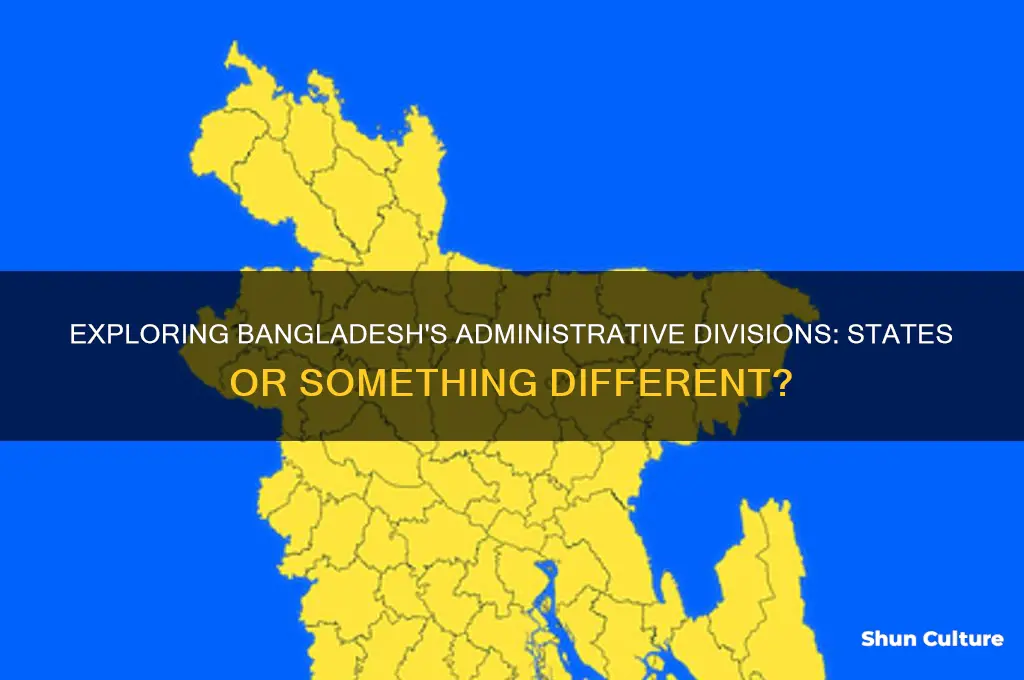 does bangladesh have states