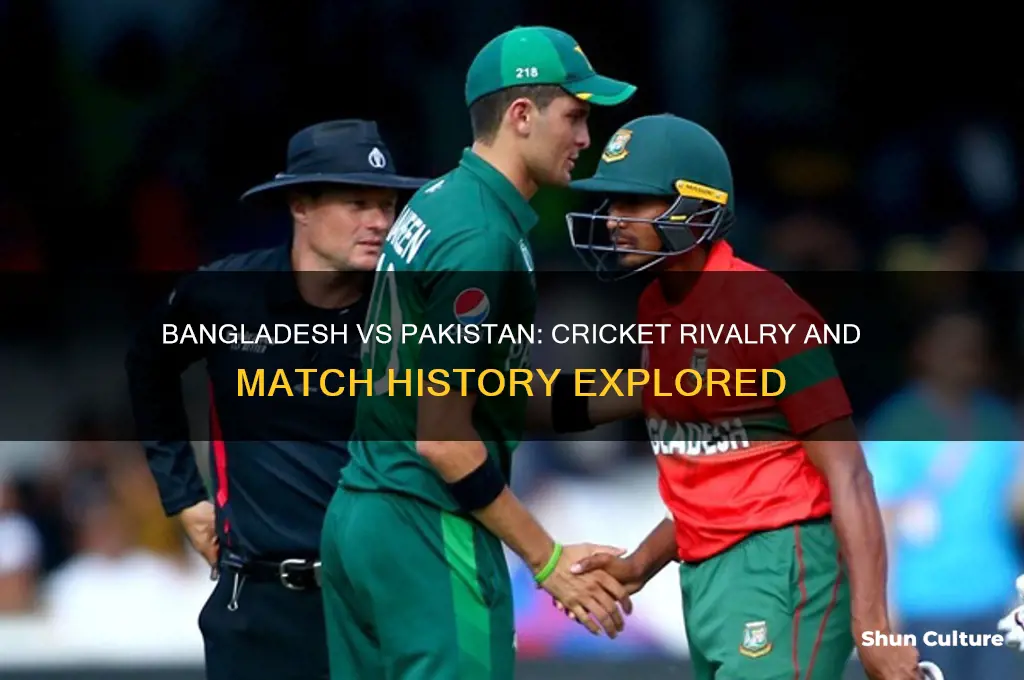 does bangladesh play pakistan in cricket