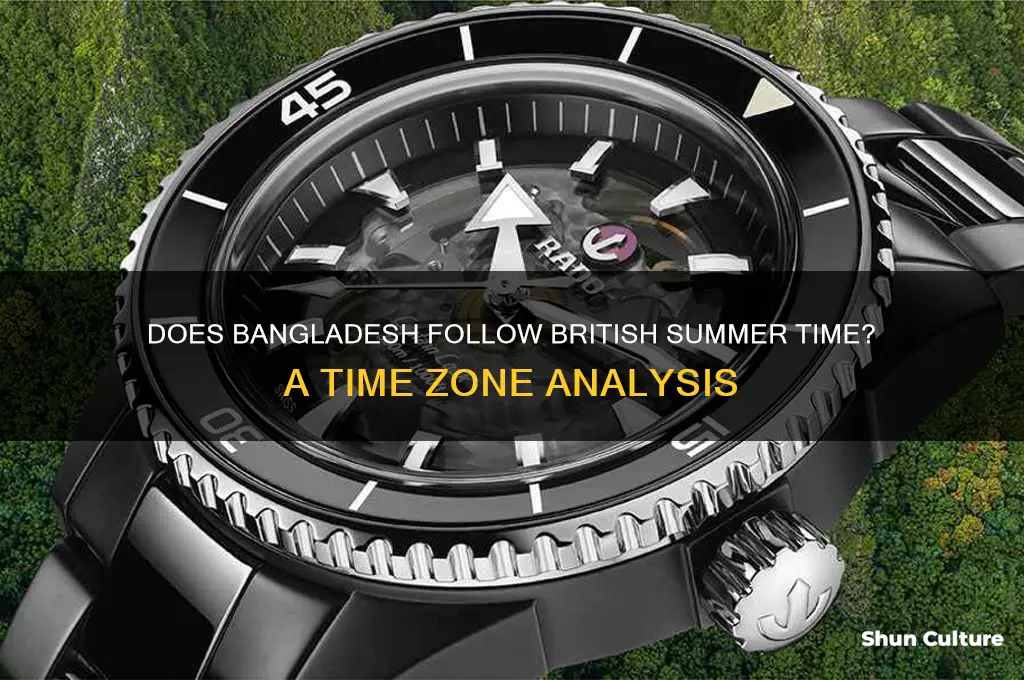does bangladesh use british summer time