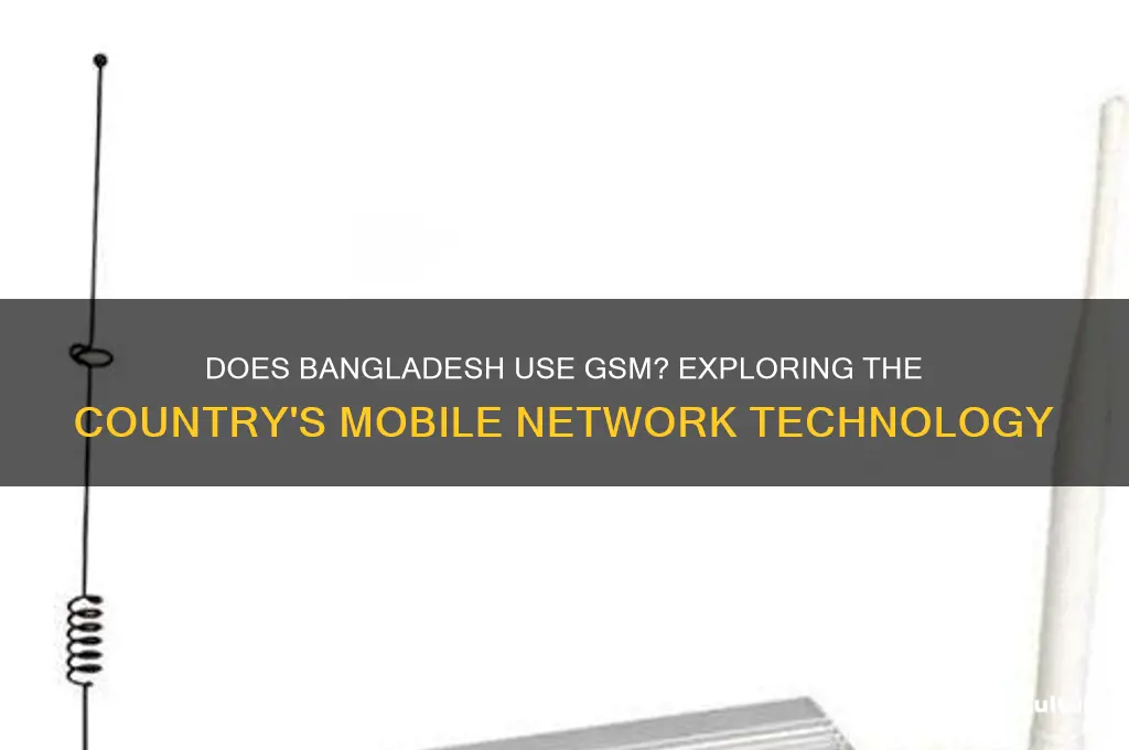 does bangladesh use gsm