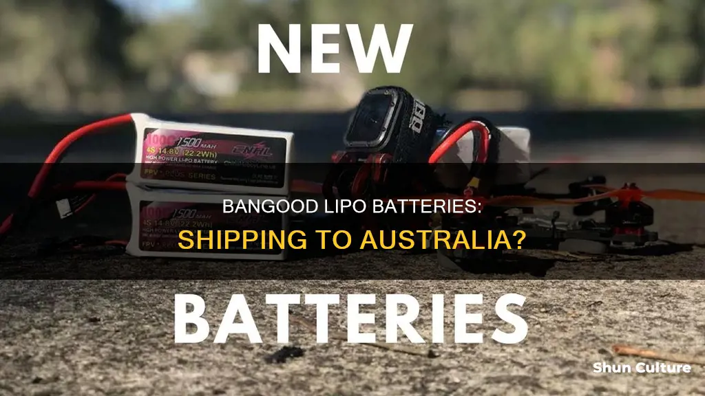does bangood ship lipo batteries to australia