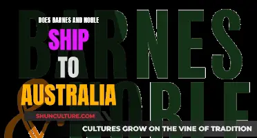 Barnes & Noble Shipping: Australia Availability