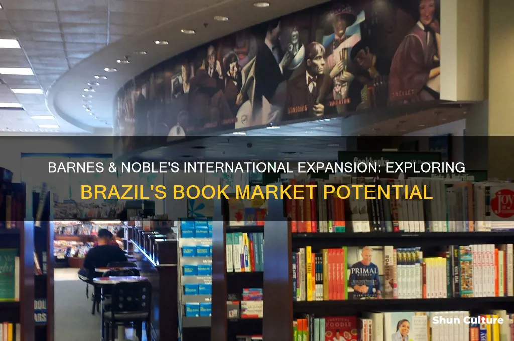 does barnes and noble sip to brazil