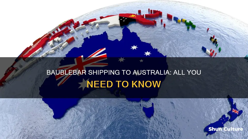 does baublebar ship to australia