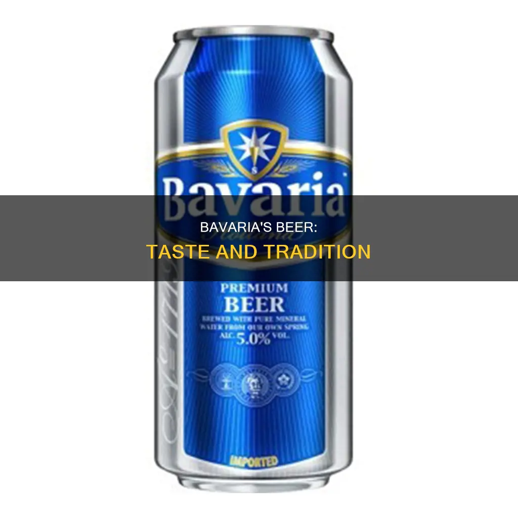 does bavaria taste like beer