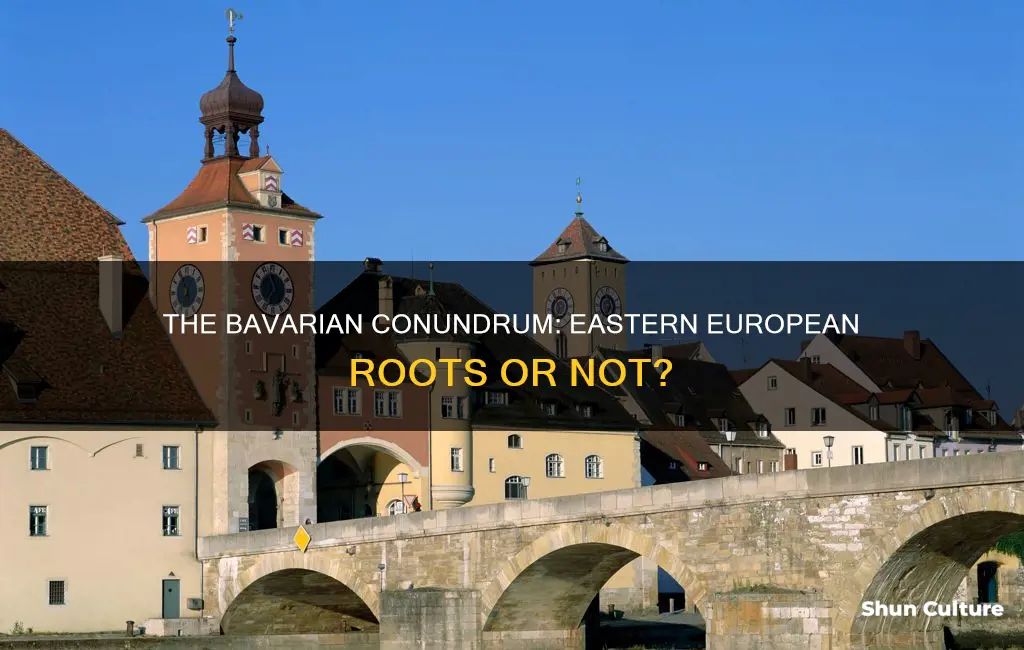 does bavarian show up as eastern european