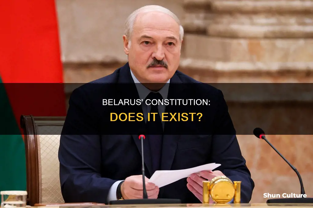 does belarus have a constitution