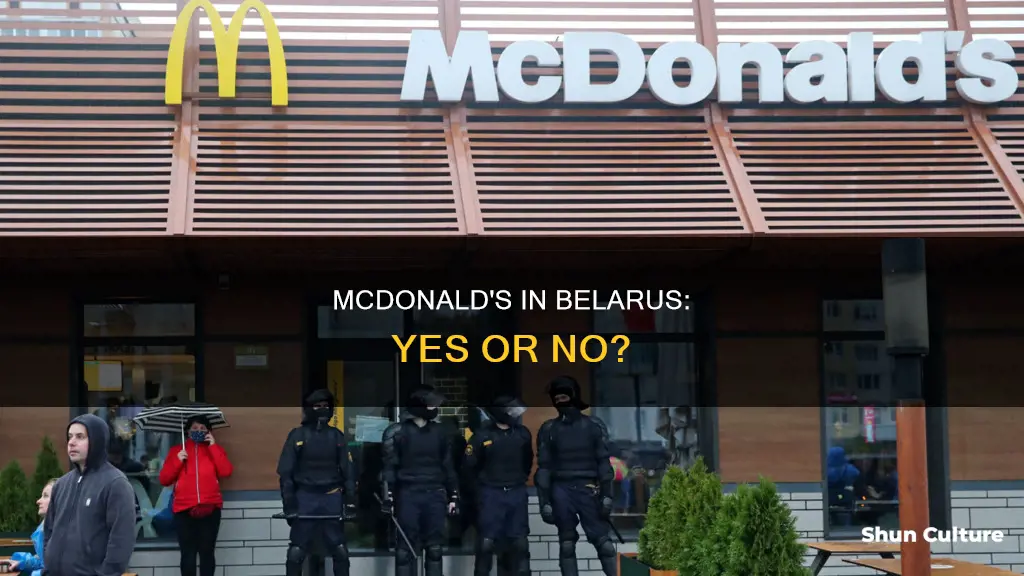 does belarus have mcdonalds