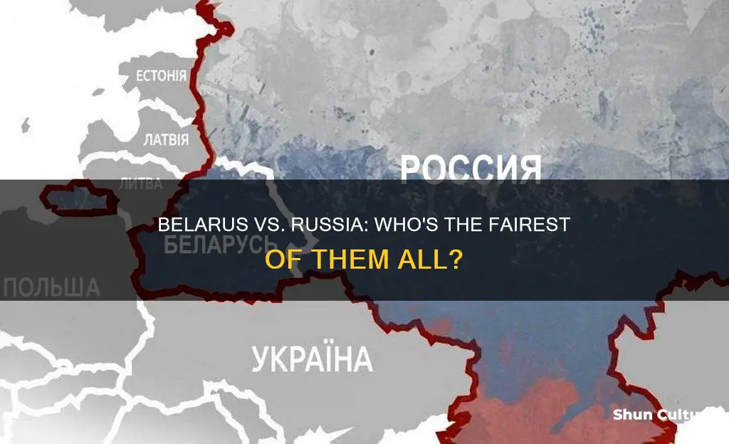 does belarus mean beautiful russia