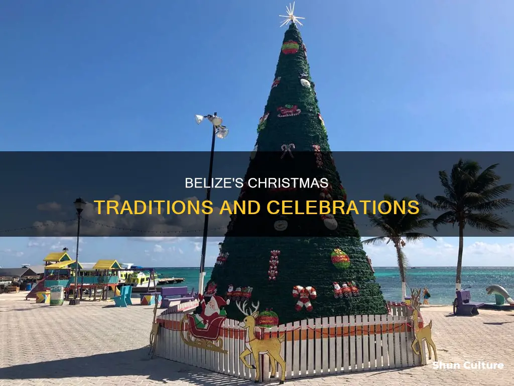 does belize celebrate christmas