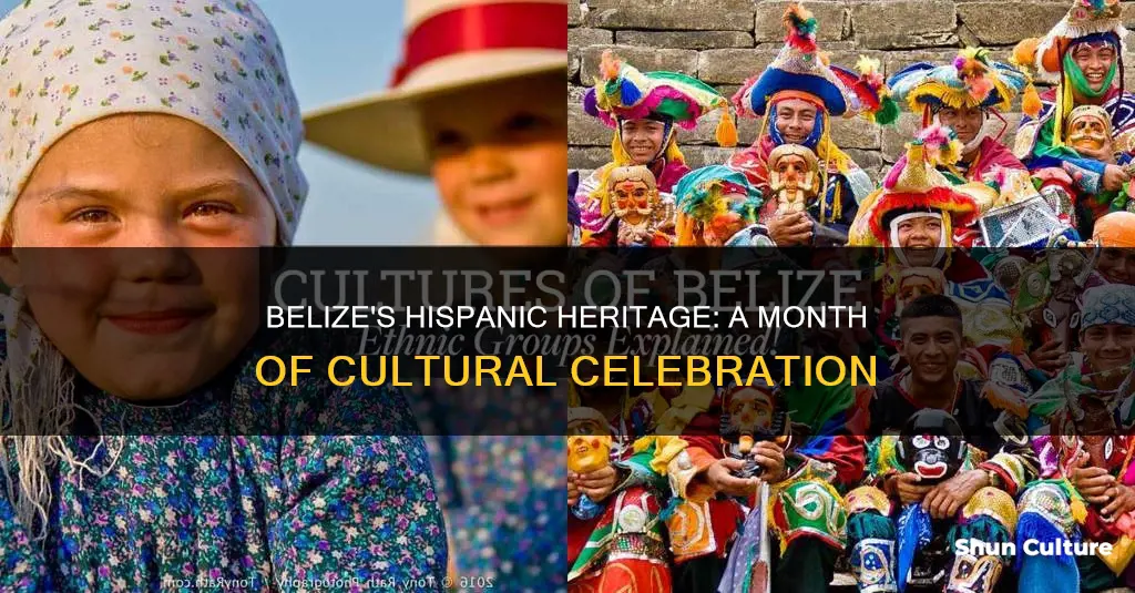 does belize celebrate hispanic heritage month