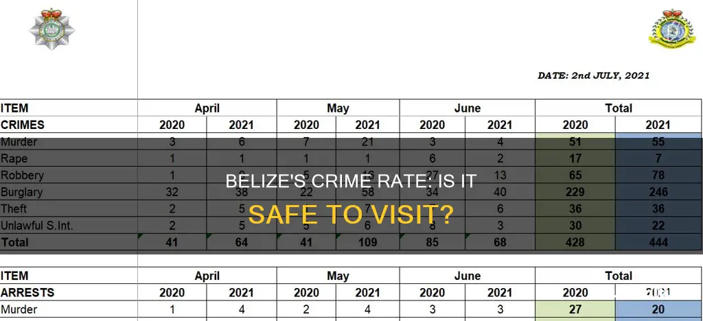 does belize have a high crime rate