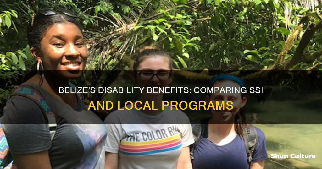 does belize have disability and ssi disability