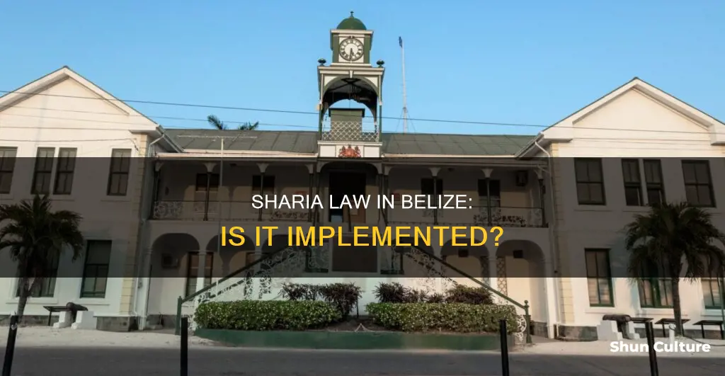 does belize have sharia law