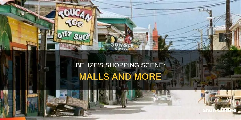 does belize have shopping malls