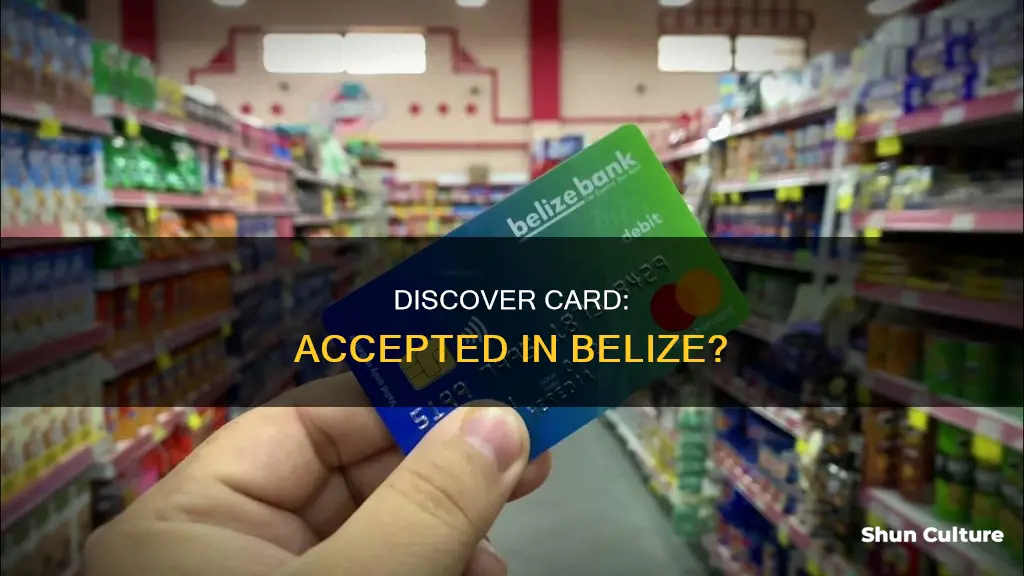 does belize take discover card