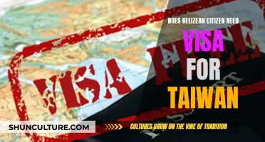 Belizean Travel to Taiwan: Visa Requirements