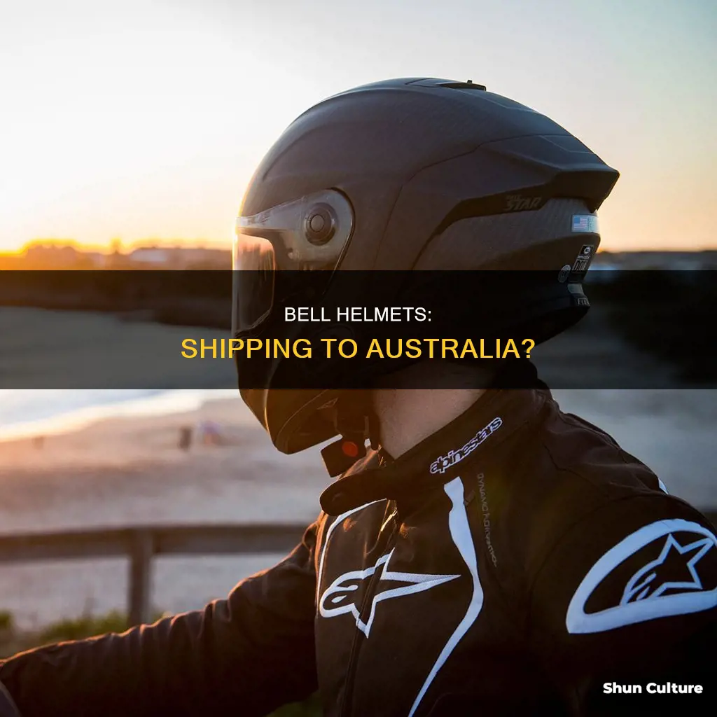 does bellhelmets ship to australia