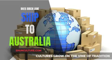 Birch Lane: Shipping to Australia?
