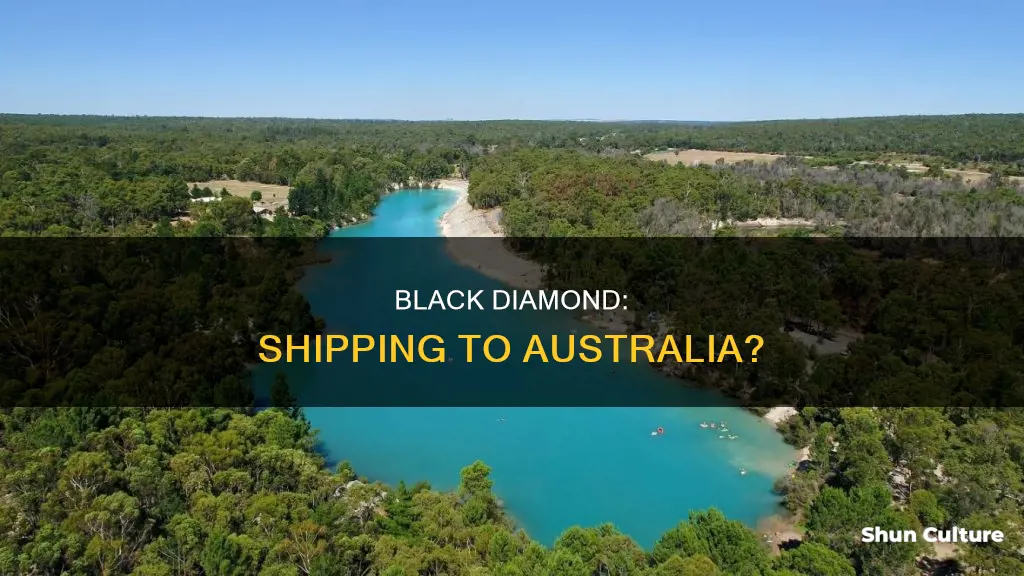 does black diamond ship to australia