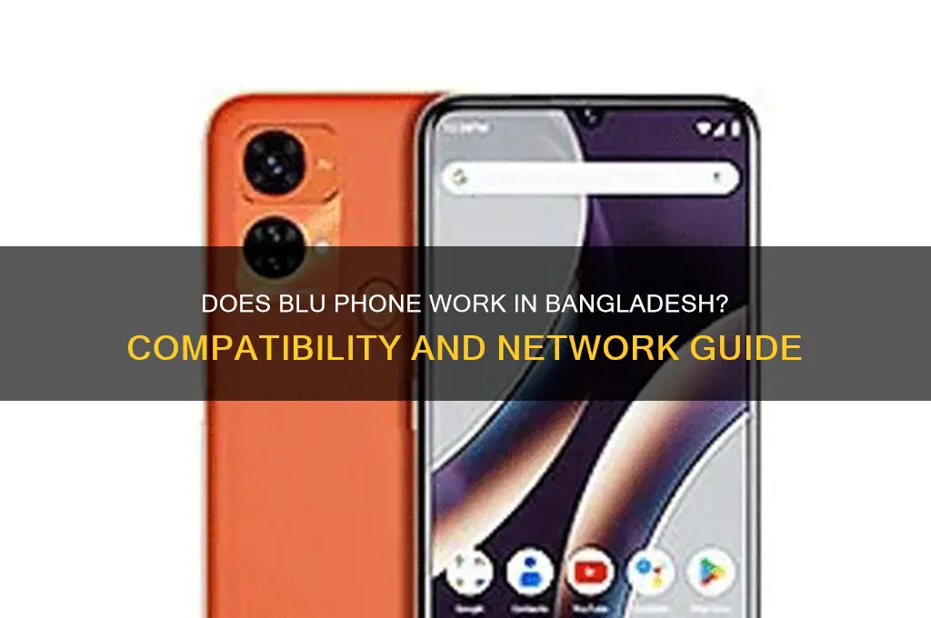 does blu phone work in bangladesh