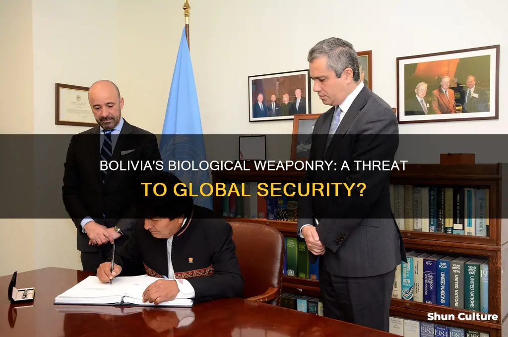 does bolivia have biological weapons