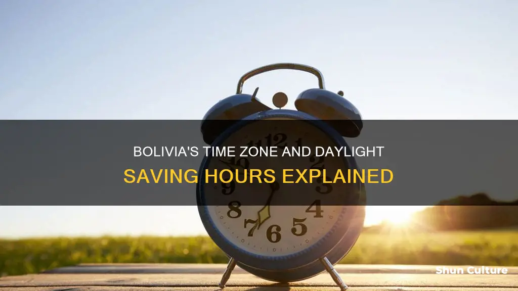 does bolivia have daylight savings time