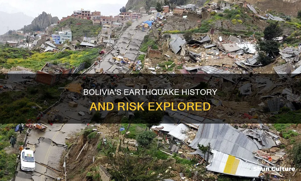 does bolivia have earthquakes