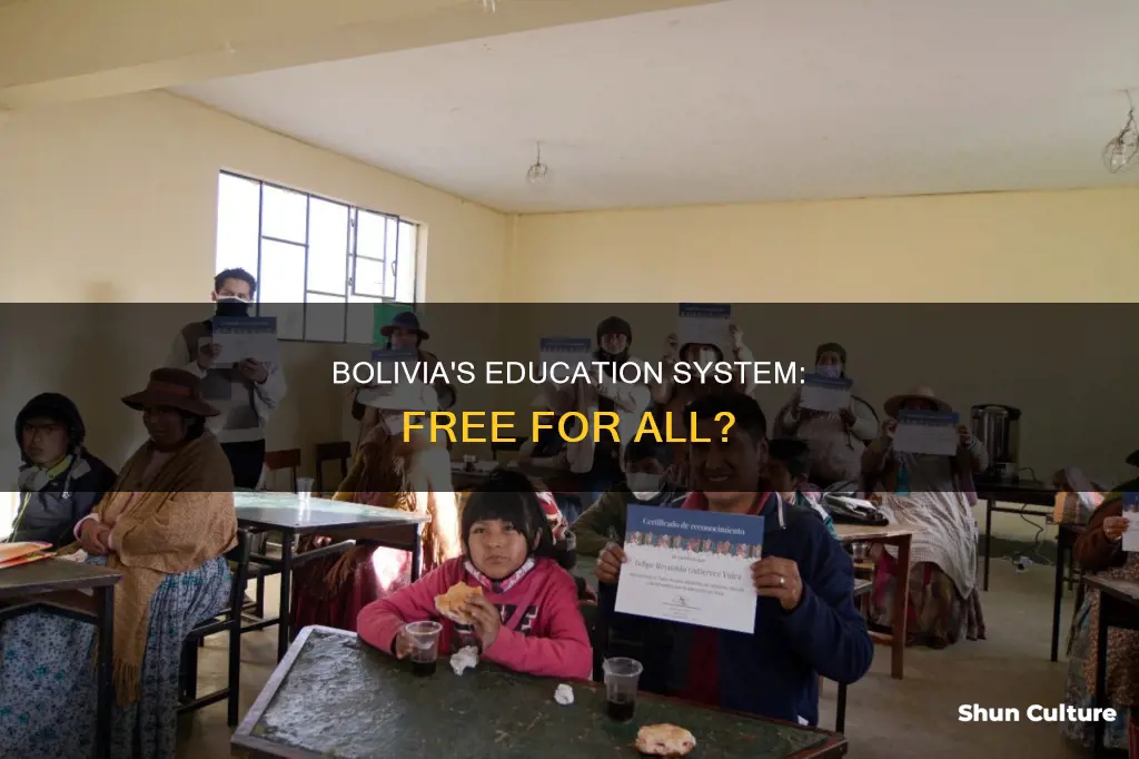 does bolivia have free education