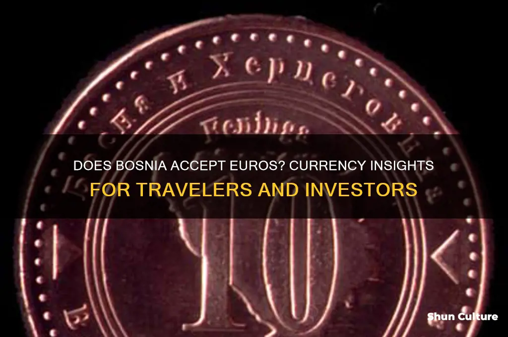 does bosnia accept euros