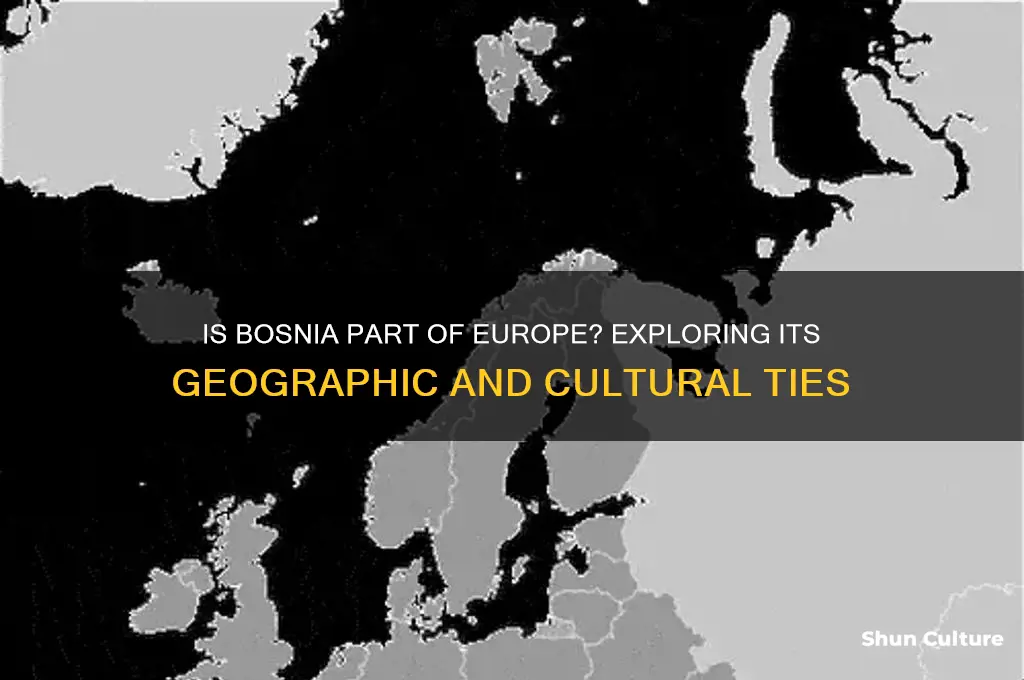 does bosnia comes in europe