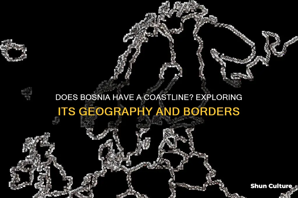 does bosnia have a coastline