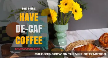 Exploring Bosnia's Coffee Culture: Does Decaf Exist in This Coffee-Lovers' Paradise?