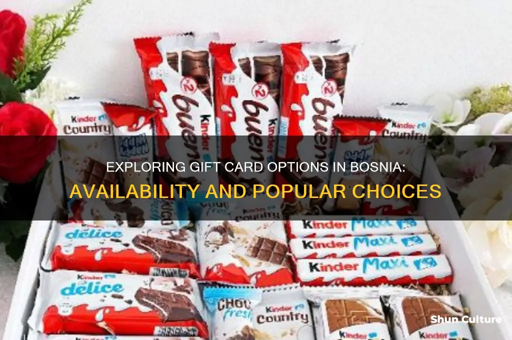 does bosnia have gift cards