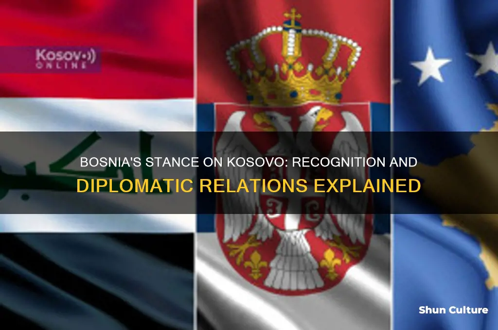 does bosnia recognize kosovo