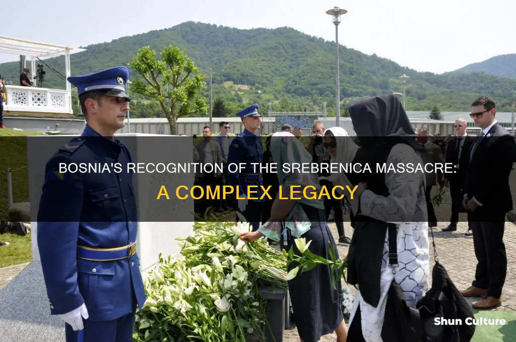 does bosnia recognize the srebrenica massacre