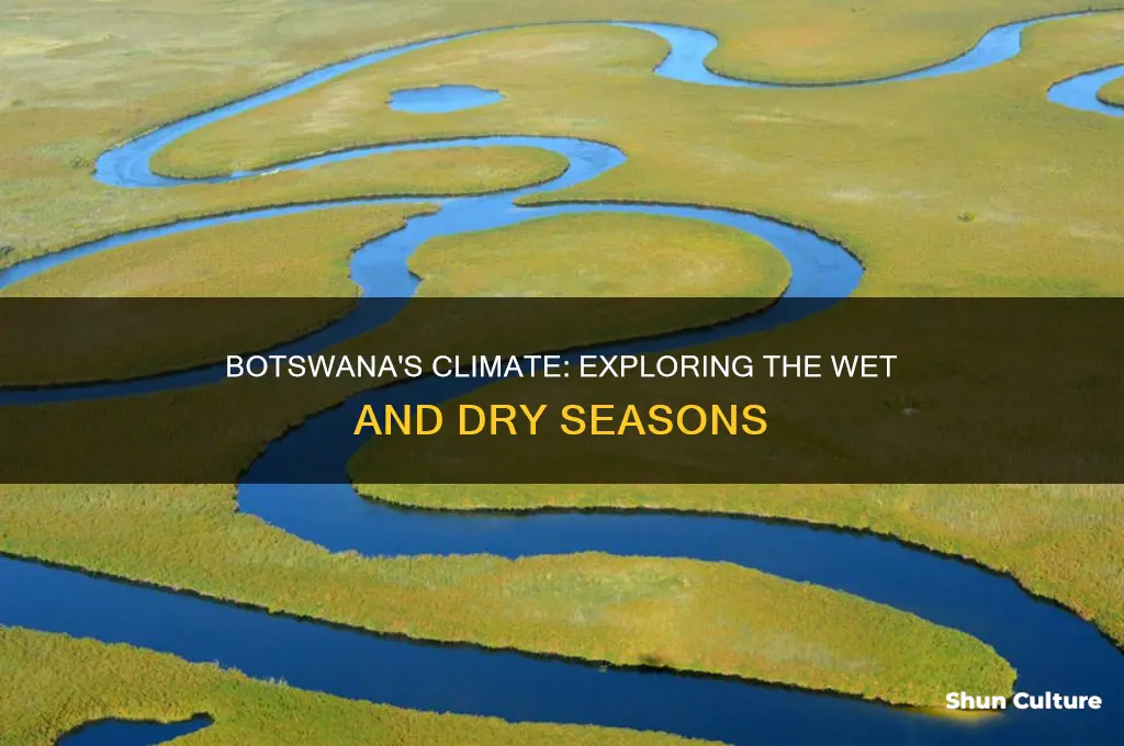 does botswana have a wet and dry season