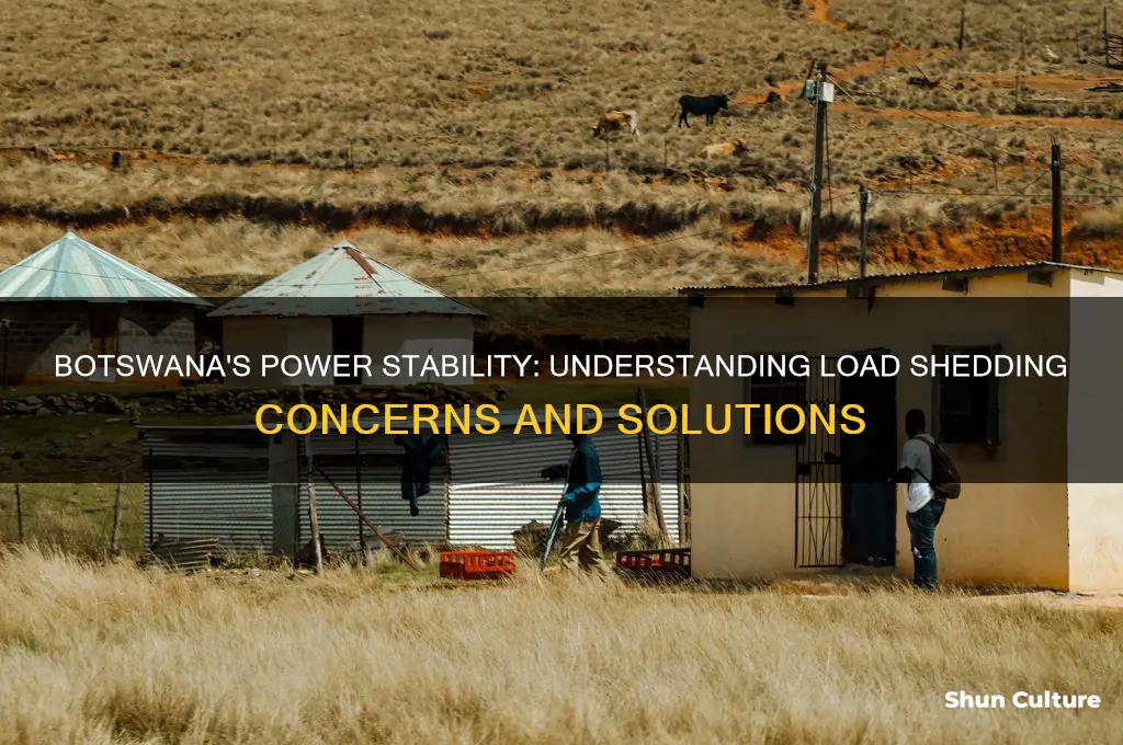 does botswana have load shedding