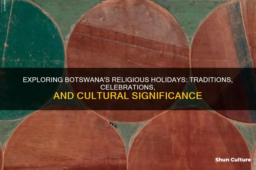 does botswana have religious holidays