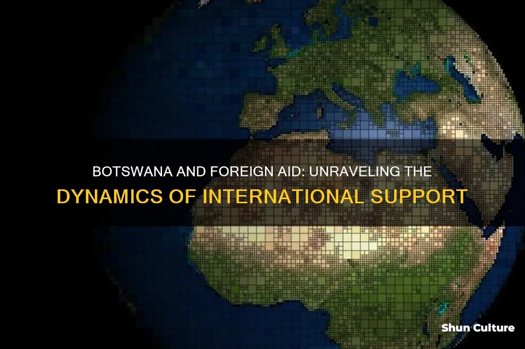 does botswana receive foreign aid