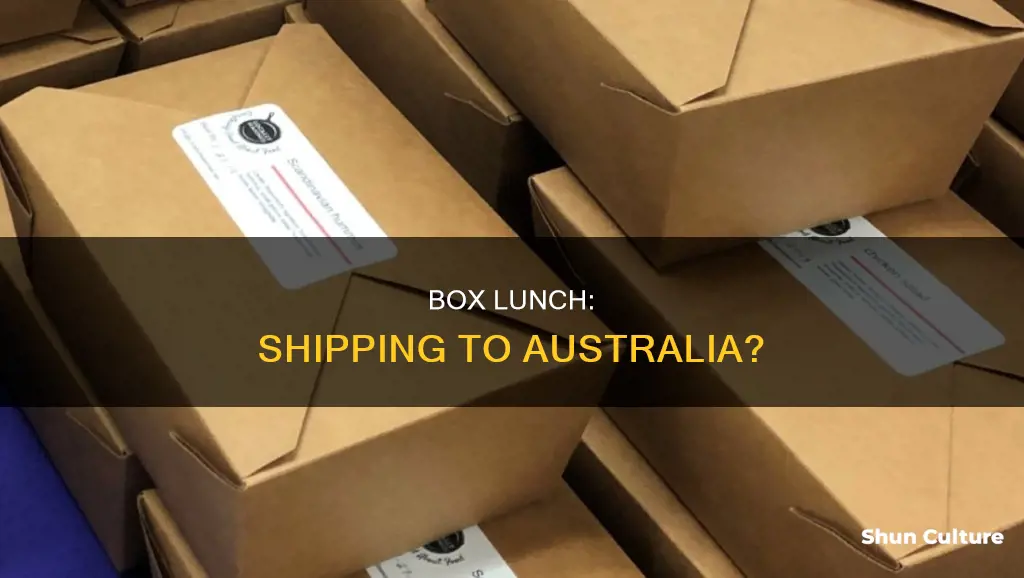does box lunch ship to australia