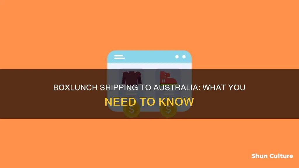 does boxlunch ship to australia