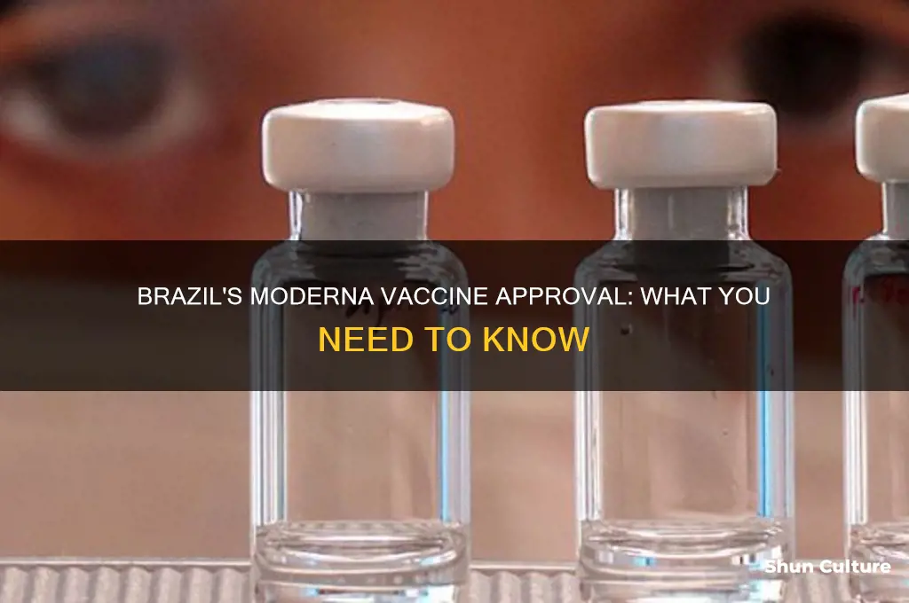 does brazil accept moderna vaccine